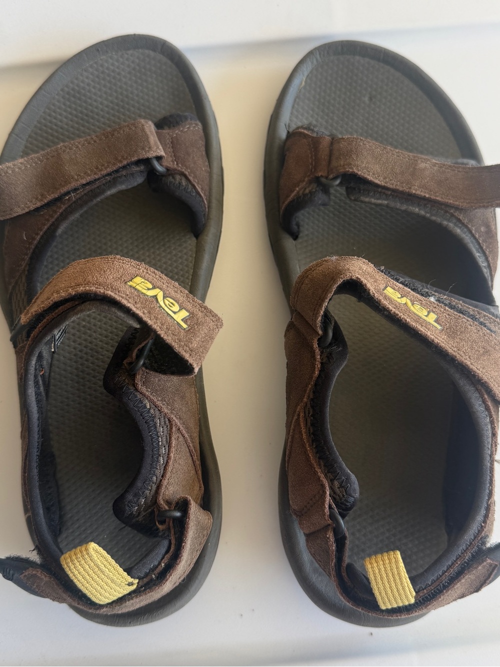 Teva Katavi Hiking Waterproof Mens Sandals Brown and Black 9
